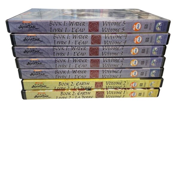 Avatar: The Last Airbender 1 & 2 DVD Set Water & Earth Volumes 1-5 Multilingual - Picture 7 of 9